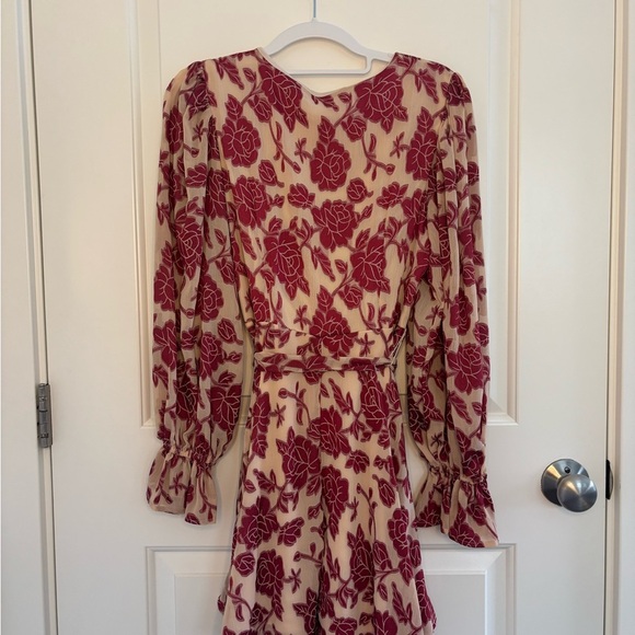 Altar’d State Floral Wrap Dress - Picture 3 of 9
